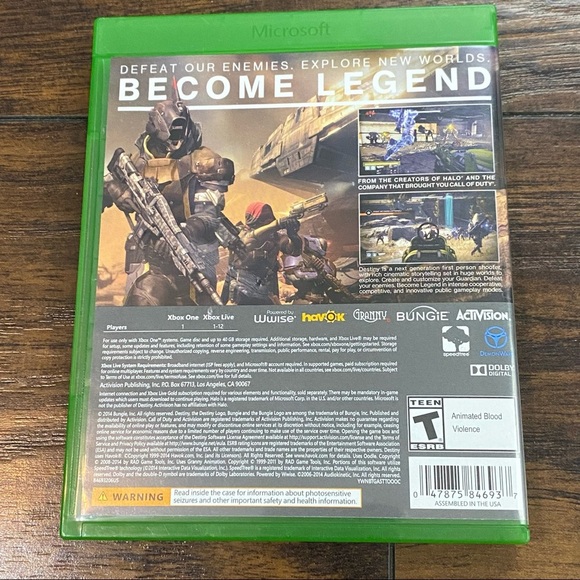 Microsoft XBOX ONE - Destiny - Picture 2 of 4